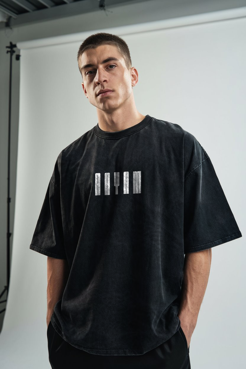 Black Acid Wash Back